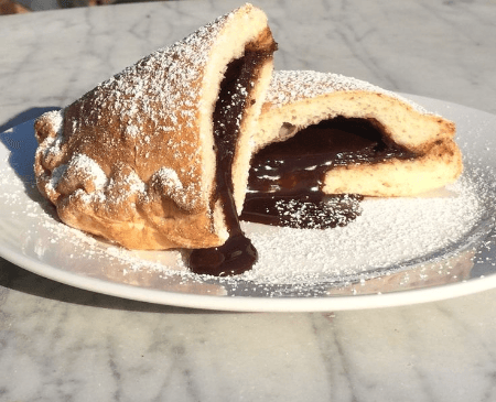 Calzone Nutella