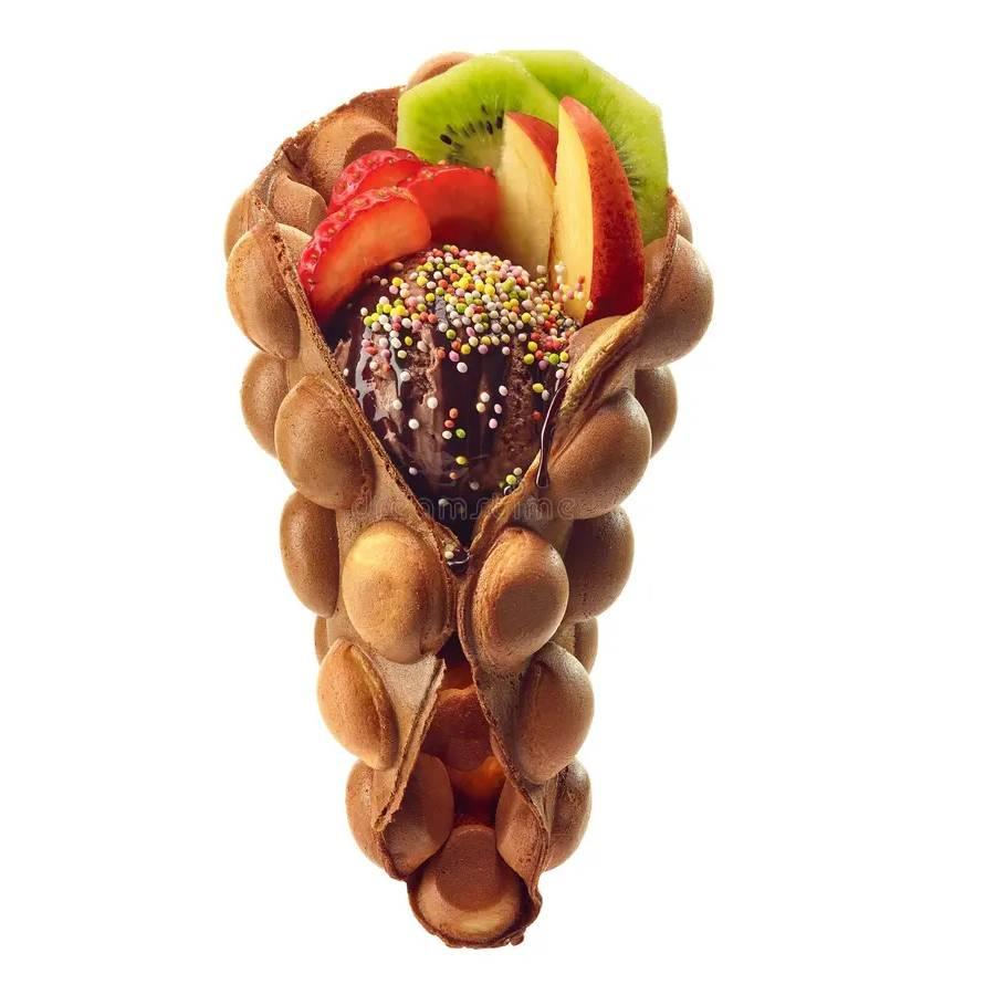 Bubble Waffle Fruit