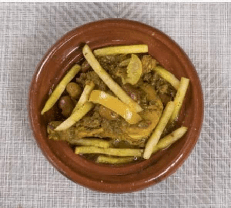 Tajine Poulet+frites