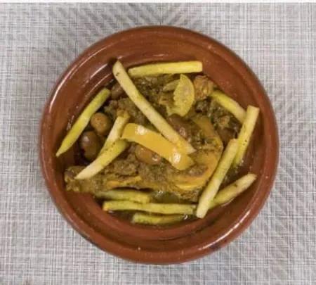 Tajine Poulet+frites