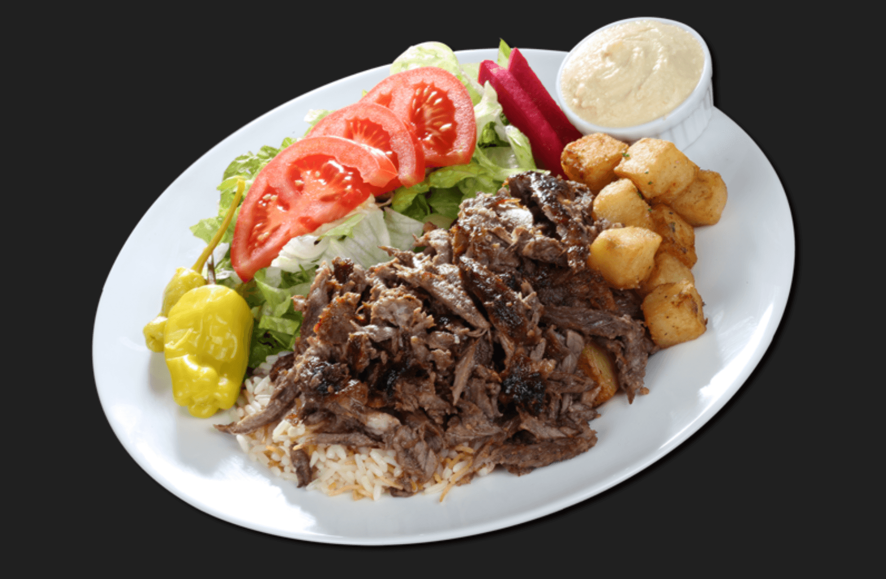 Assiette Chawarma Viande