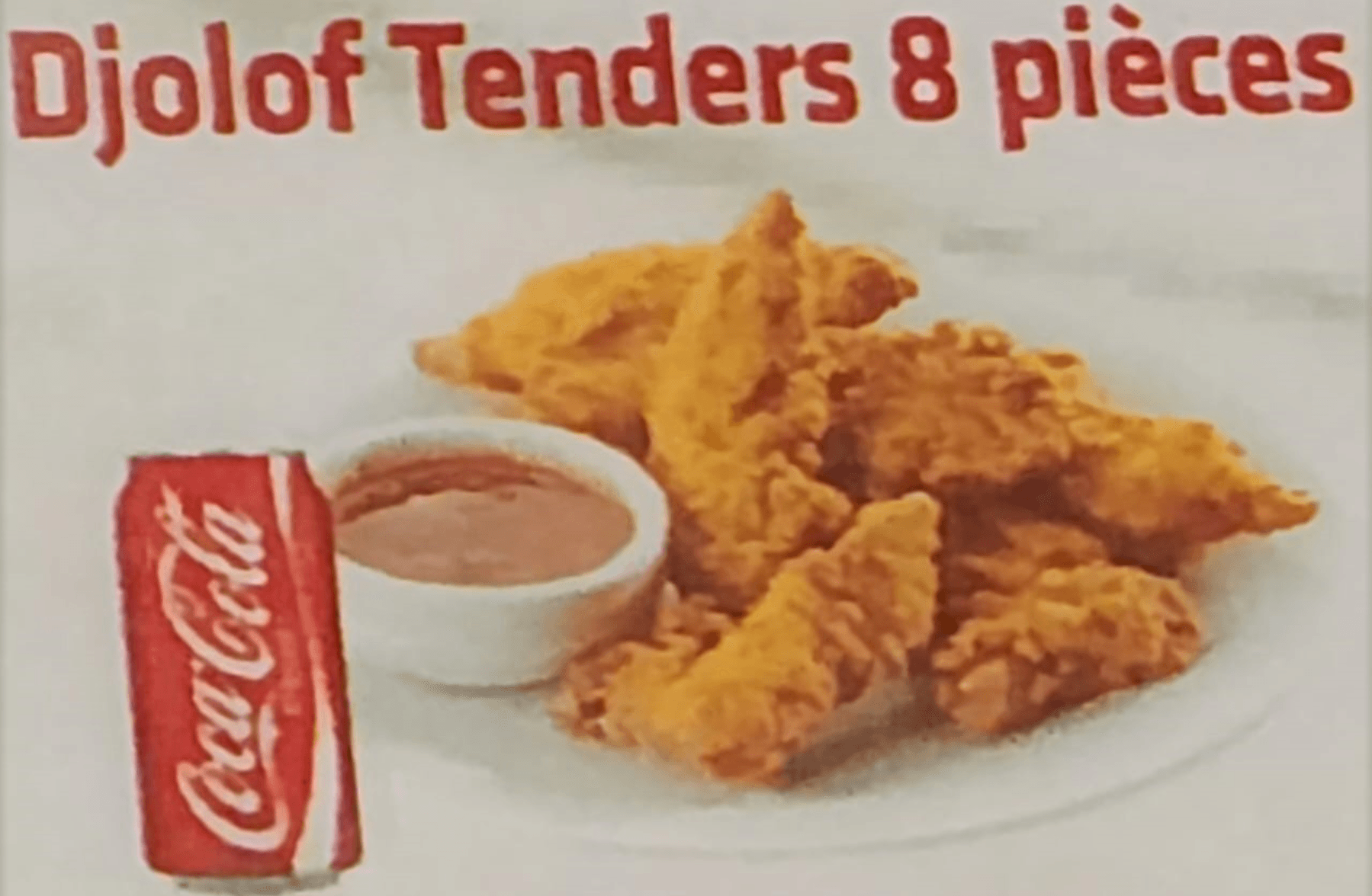 Djolof Tender 8 pièces