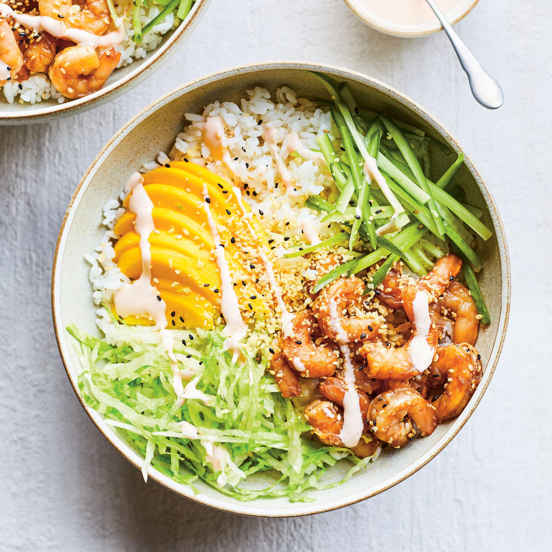 Poké Bowl Crevettes Tempura