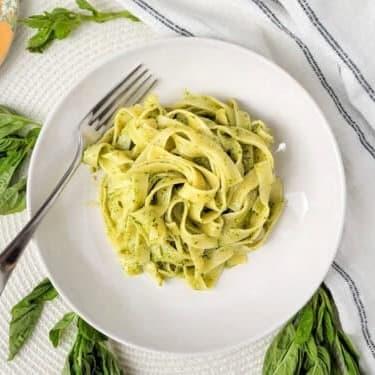 Tagliatelle au Pesto