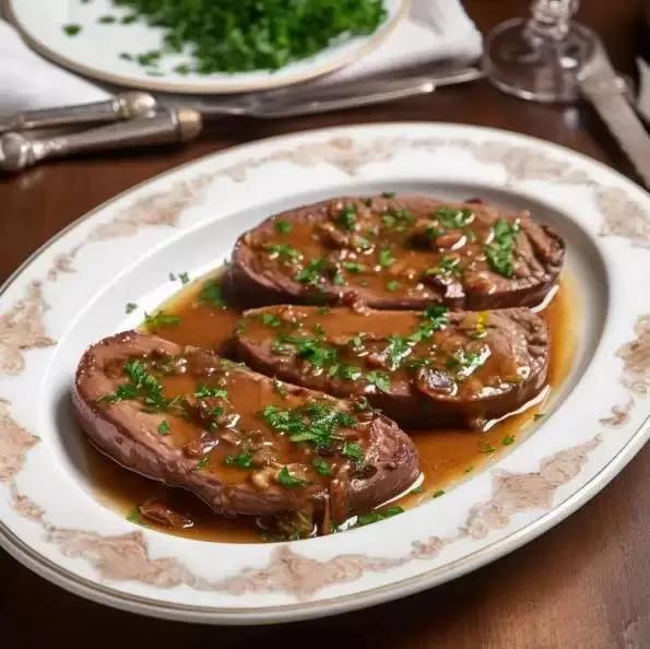 Foie à la Provençale