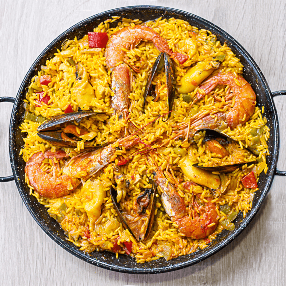 Paella aux Fruits de Mer
