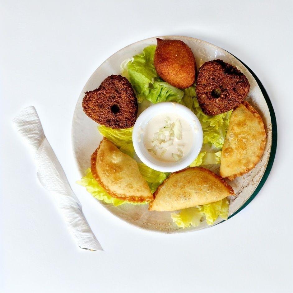 Assortiment entrées chaudes