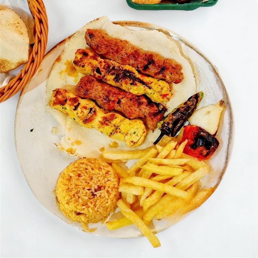 Plat kabab mixte