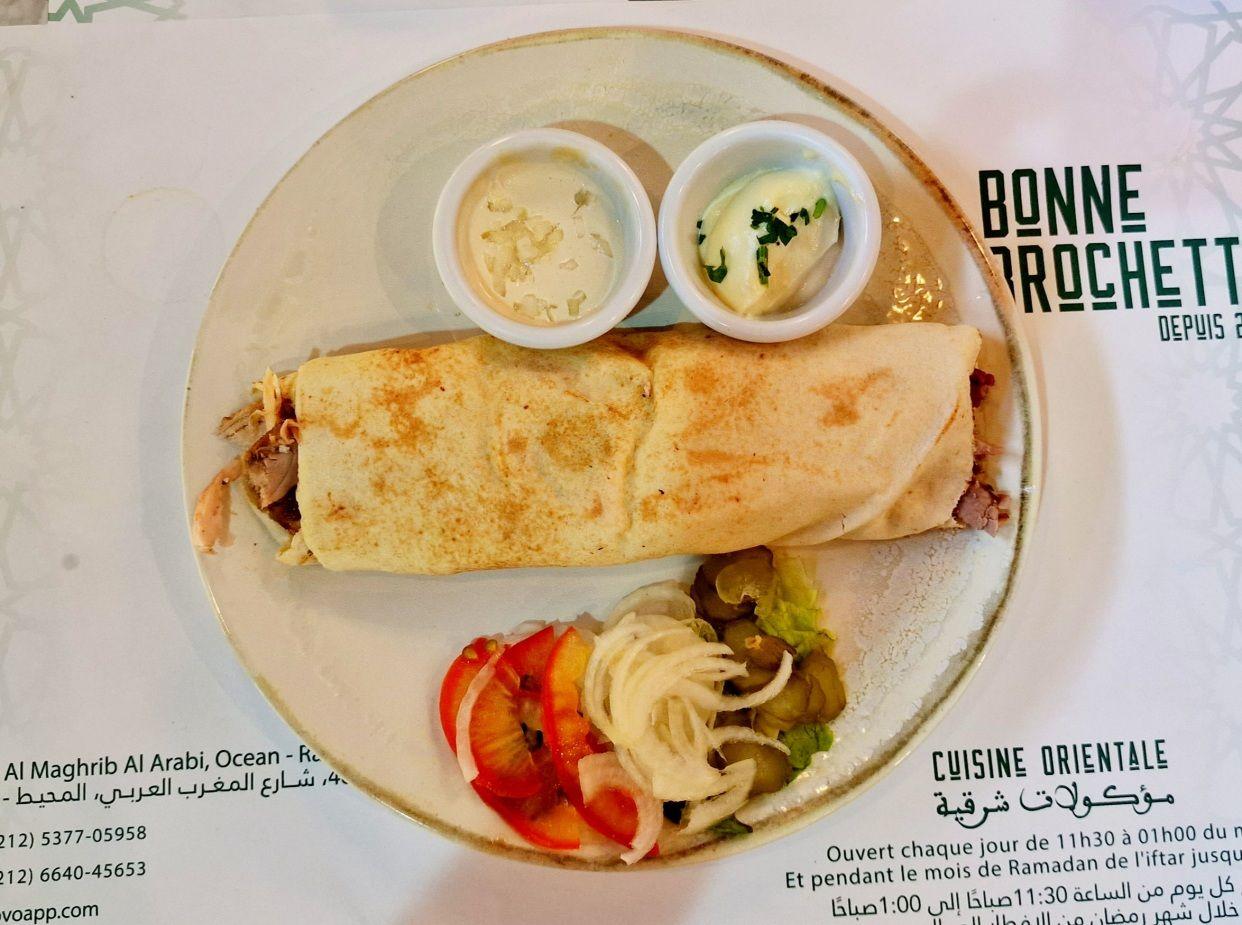 Chawarma mixte large