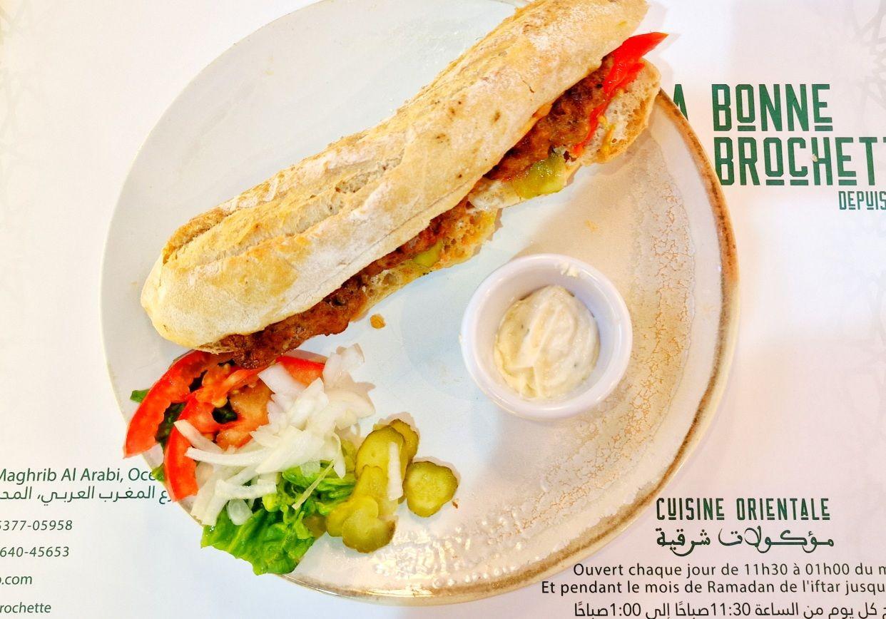 Sandwich viande hachée (veau)