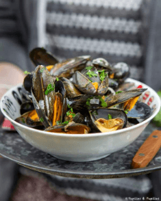 Moule Sauce À L'ail