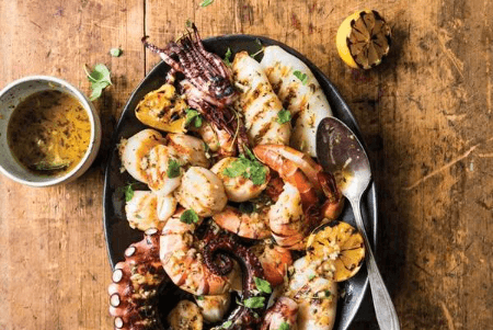 Fruits De Mer Sauté À L'ail