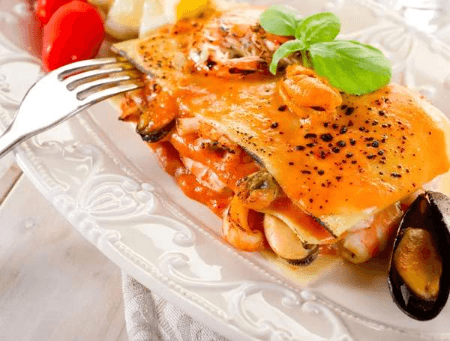 Lasagne Aux Fruits De Mer