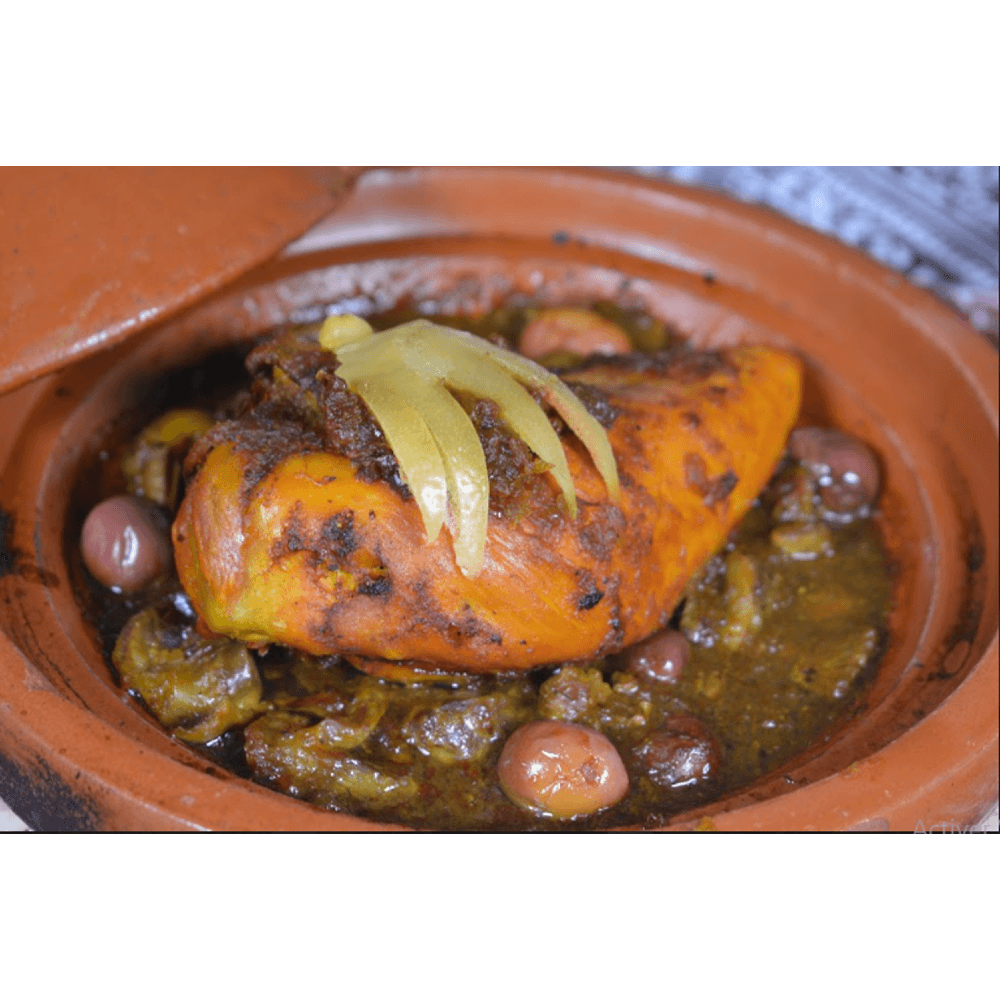 Poulet Daghmira En Portion