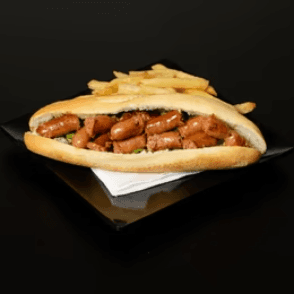 Bocadillo Saucisses Viande