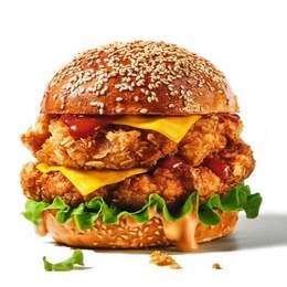 Double Chicken Burger