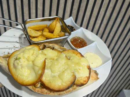 Escalope scamorza mozzarella