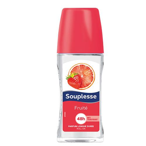 Souplesse Roll On Anti Transpirant Fruite 50ml