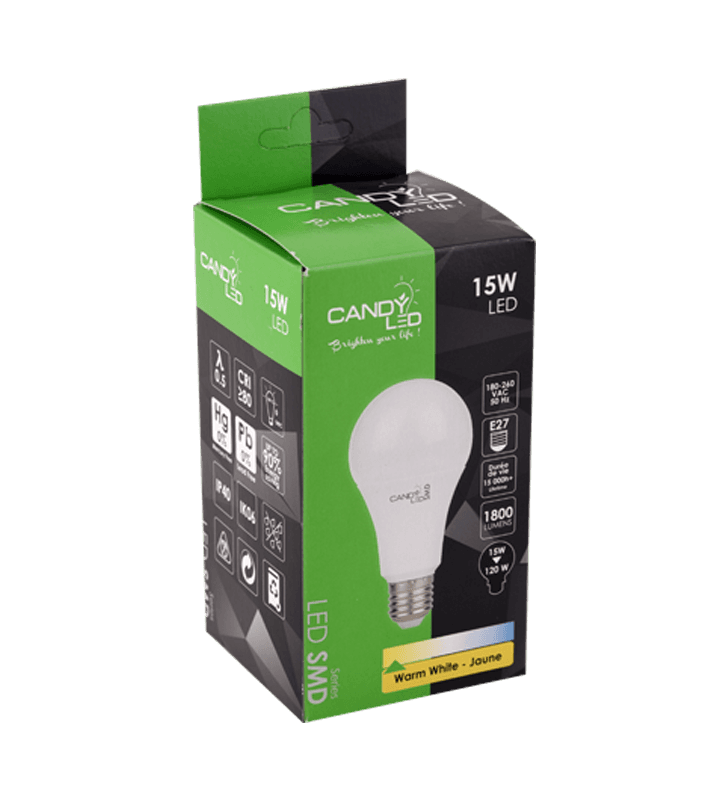 Home Line Lampe Led 15w E27 Jaune