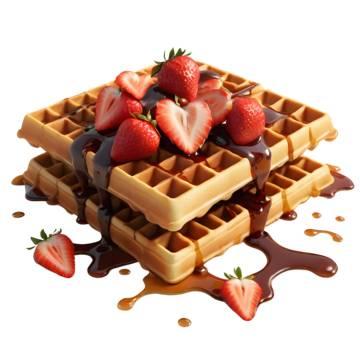 Gaufre Chocolat Fraise