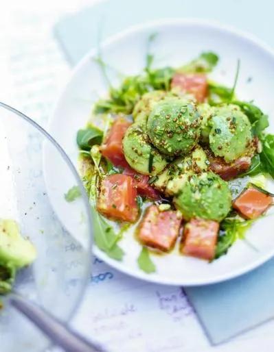 Salade Saumon Avocat