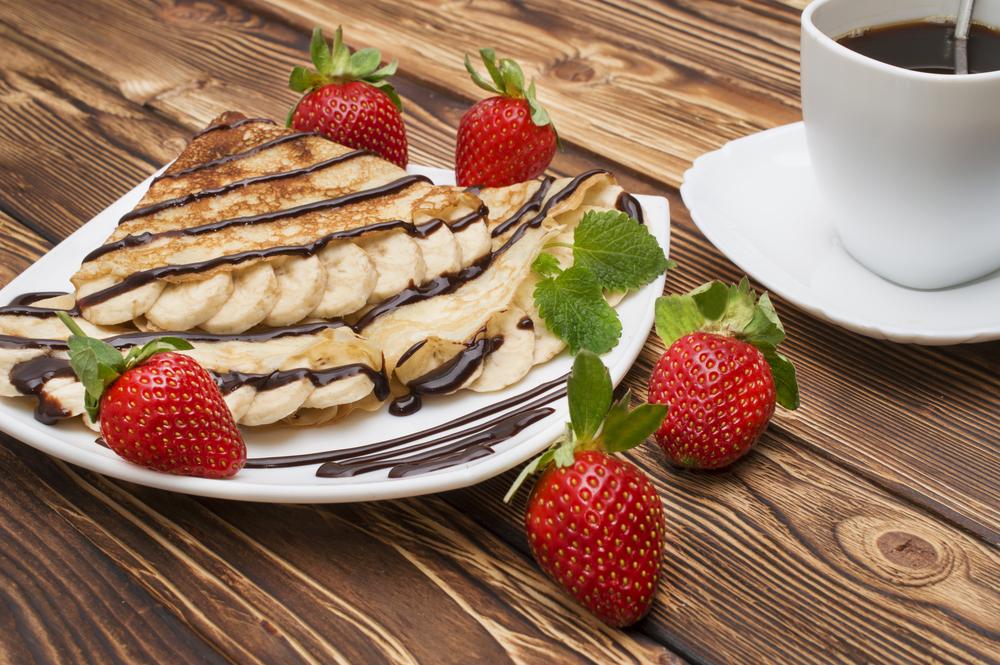 Crêpe Chocolat Fruit Au Choix