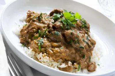 Plat Bœuf Stoganoff