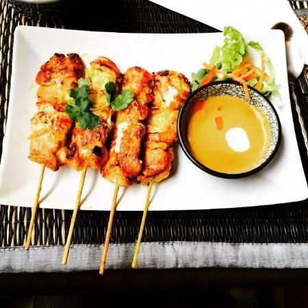 Plat Brochette De Poulet