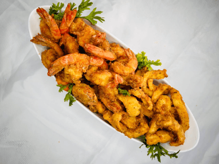 Sea Food (Calamars et Crevettes)