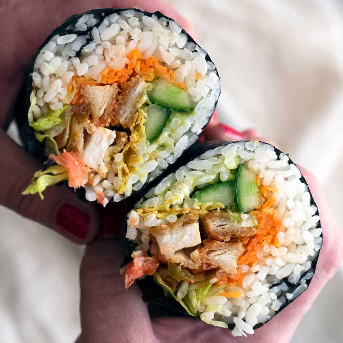 Sushi Burrito Chicken
