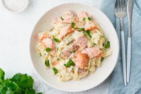 Pasta Saumon Champignon
