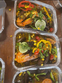 Paellla Yummy Food Portion