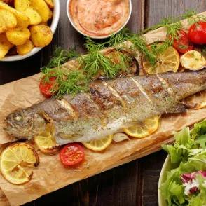 Plat Loup Grillé