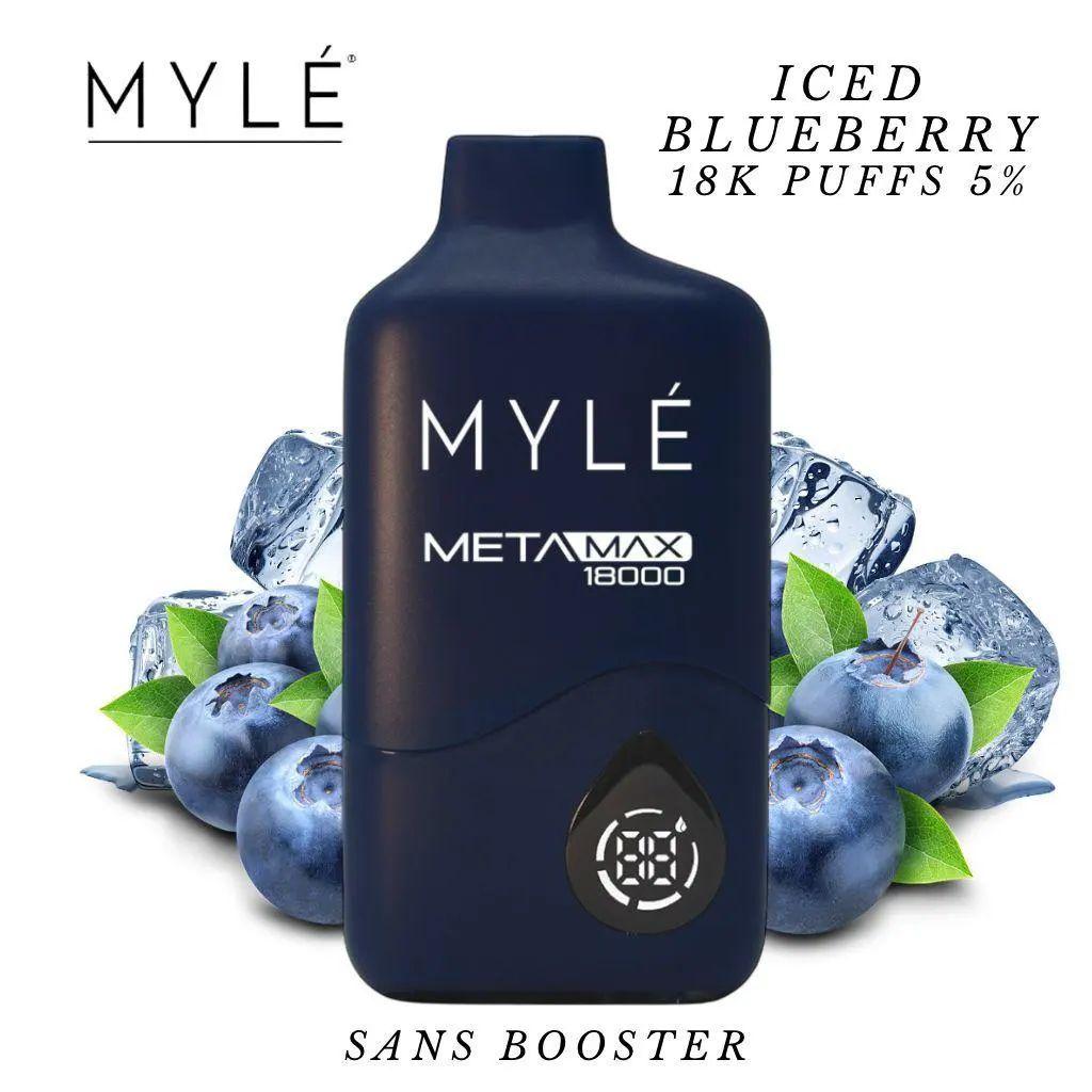 Myle Meta Max 18k - Iced Blueberry