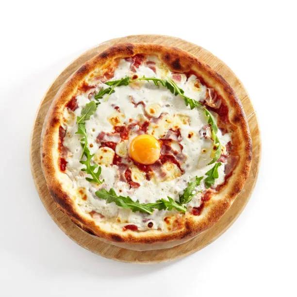 Pizza Carbonara Blanche