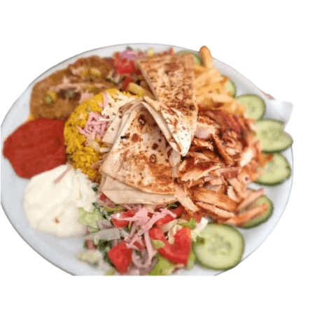 Plat Chawarma Poulet