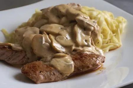 Escalope Grillé Champignons