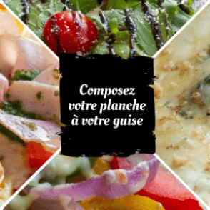 La Planche 4 en 1 (pour 5 à 8 personnes)