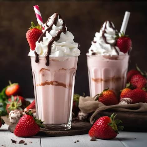 Smoothie Chocolat Fraise