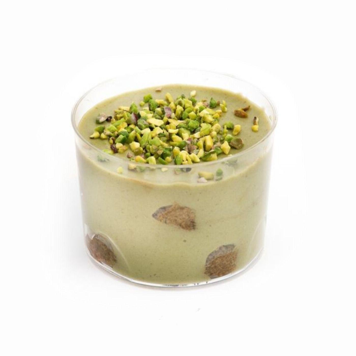 Tiramisu pistache sans œuf