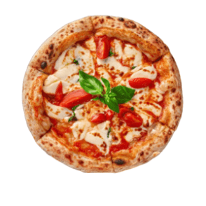 Pizza couverte Jambon