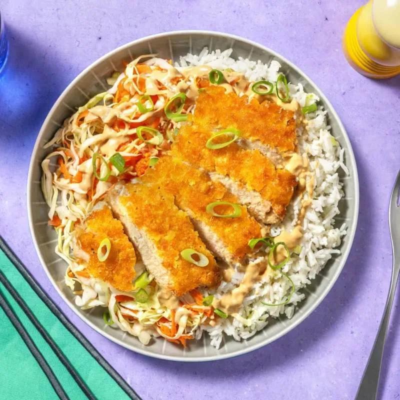 Escalope Pané aux riz