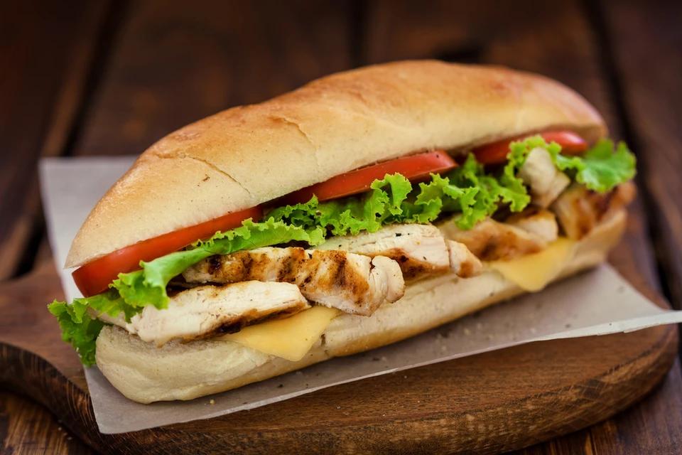 Sandwich Poulet Haché