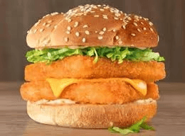Double Fish Burger