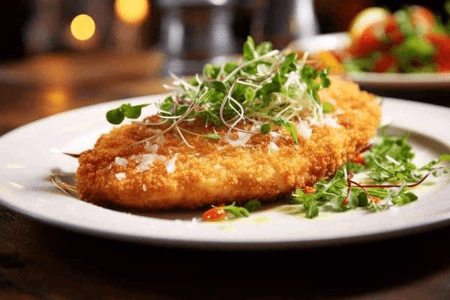 Plat Escalopes Pannée