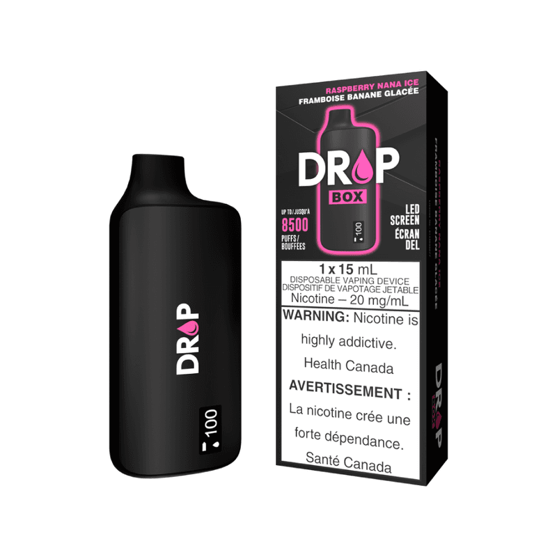 Raspberry Nana Ice 8.5K 2% Drop Box Stlth