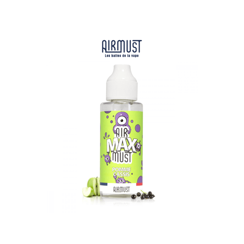 Pomme Cassis 100ml Airmust Max 0mg