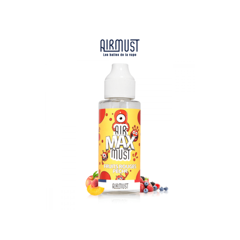 Fruits Rouges Pêche 100ml Airmust Max 0mg