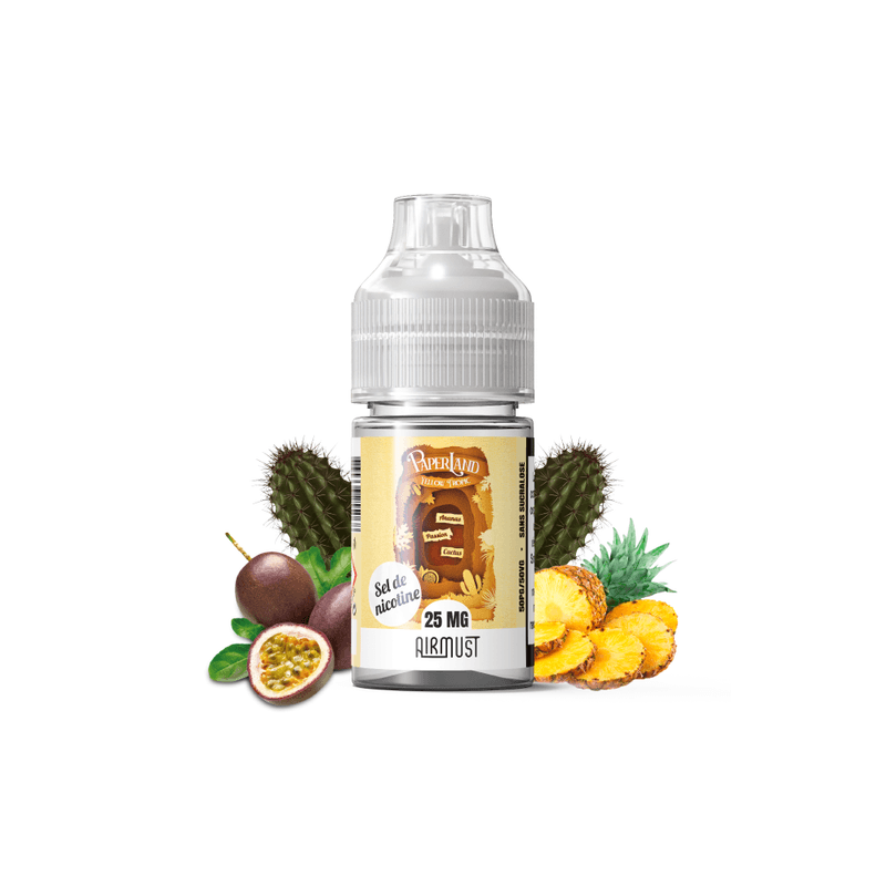 Yellow Tropic 25mg 30ml Paperland Salt by Airmust