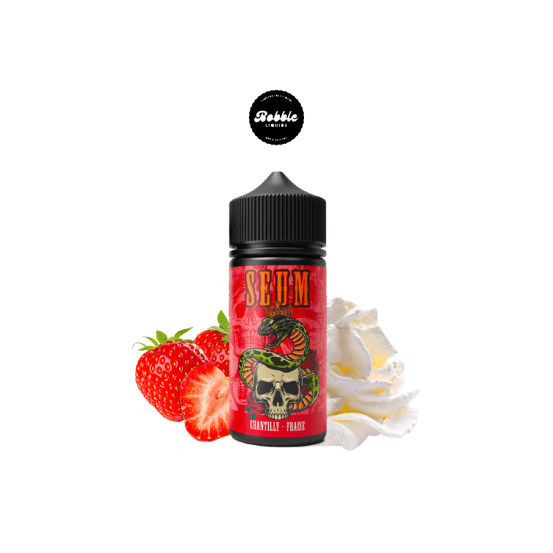 Chantilly, Fraise 100ml Seum 0mg
